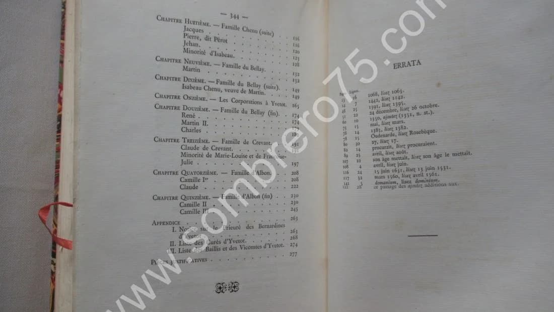 Histoire de la Principauté d'Yvetot - Ses Rois - Ses Seigneurs. 1884. BEAUCOUSIN - Image 10