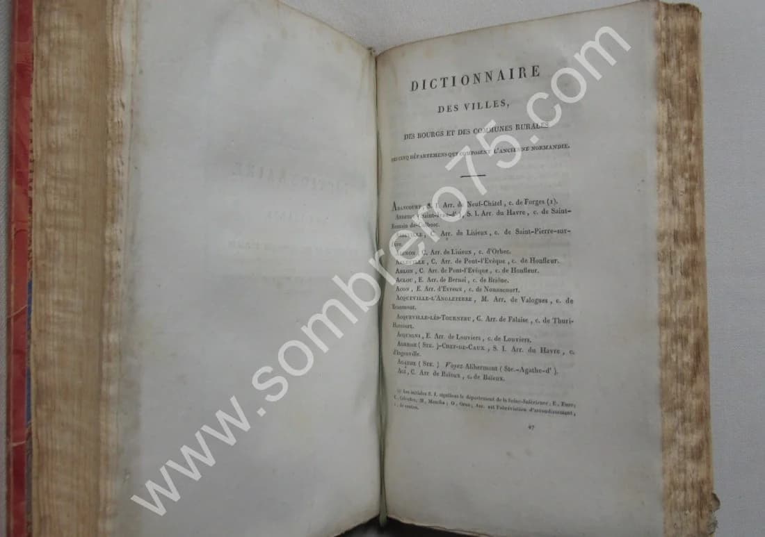 Itinéraire des Cinq Départements composant la Normandie. L. DU BOIS 1928 - Image 5