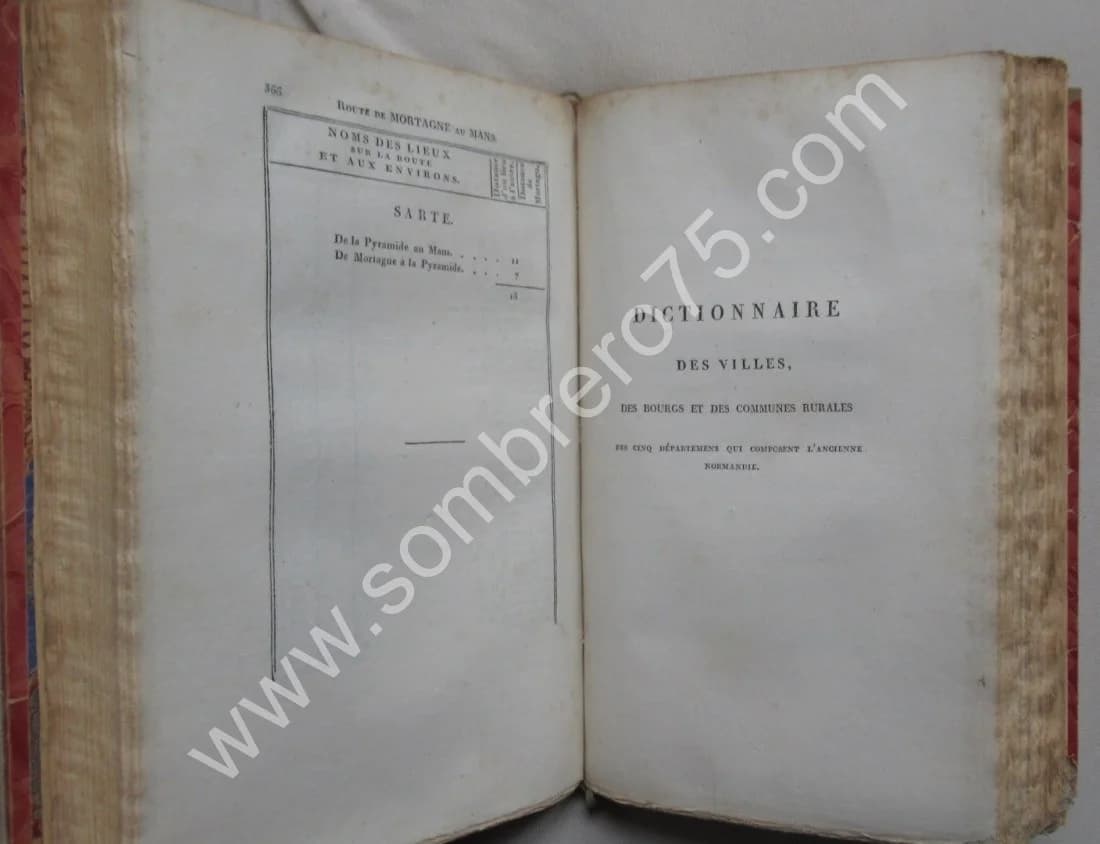 Itinéraire des Cinq Départements composant la Normandie. L. DU BOIS 1928 - Image 7