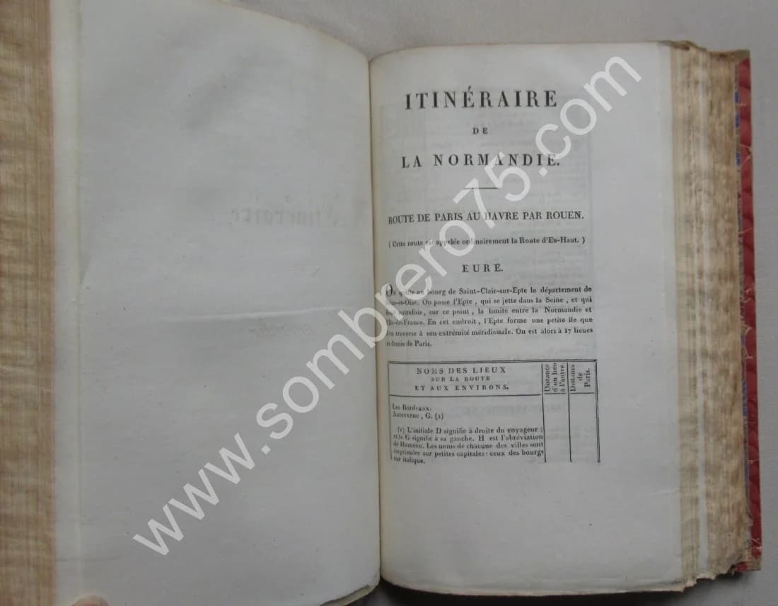 Itinéraire des Cinq Départements composant la Normandie. L. DU BOIS 1928 - Image 8