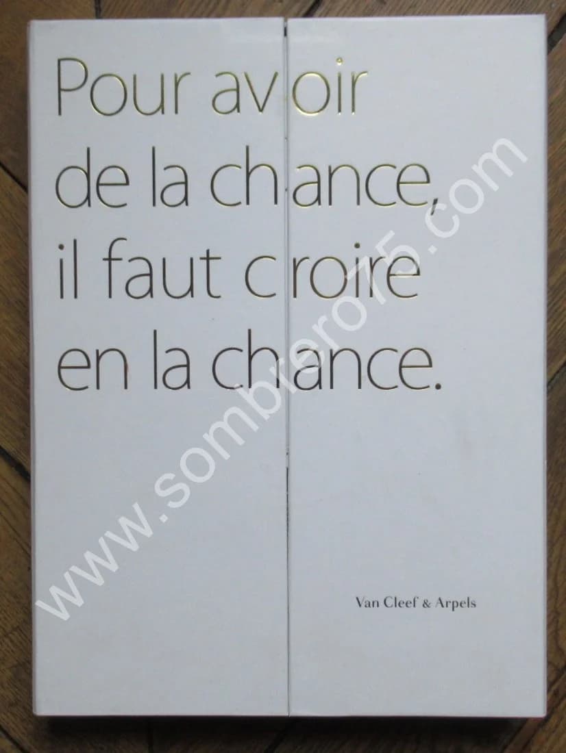Coffret. Pour avoir de la Chance, il faut croire en la Chance