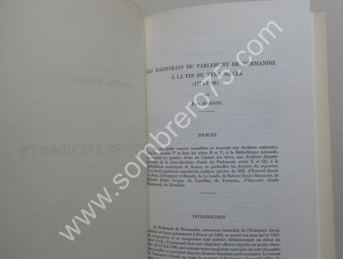 Les Présidents du Parlement de Normandie 1499-1790. Henri de Frondeville - Image 5