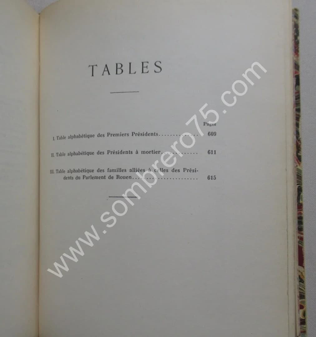 Les Présidents du Parlement de Normandie 1499-1790. Henri de Frondeville - Image 8