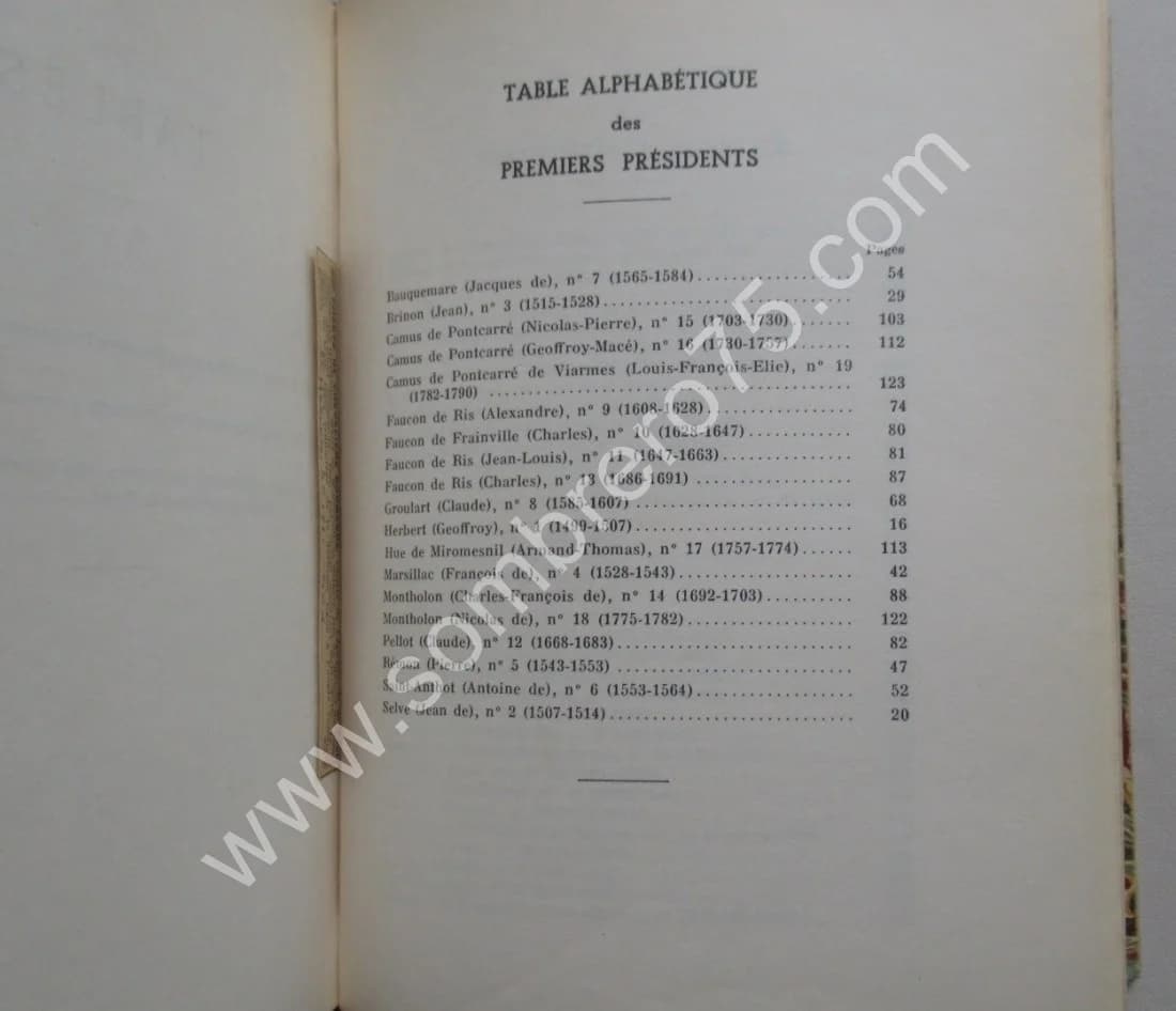 Les Présidents du Parlement de Normandie 1499-1790. Henri de Frondeville - Image 9