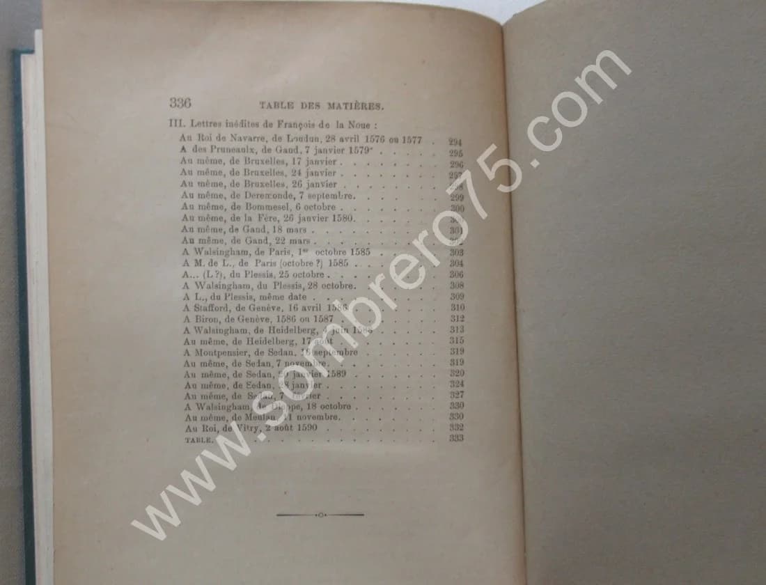 François de la Noue (1531-1591). 1892 - Image 7