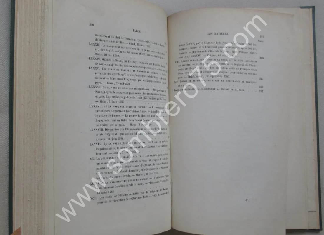 Correspondance de François de la Noue. Ph KERVYN DE VOLKAERSBEKE - Image 12