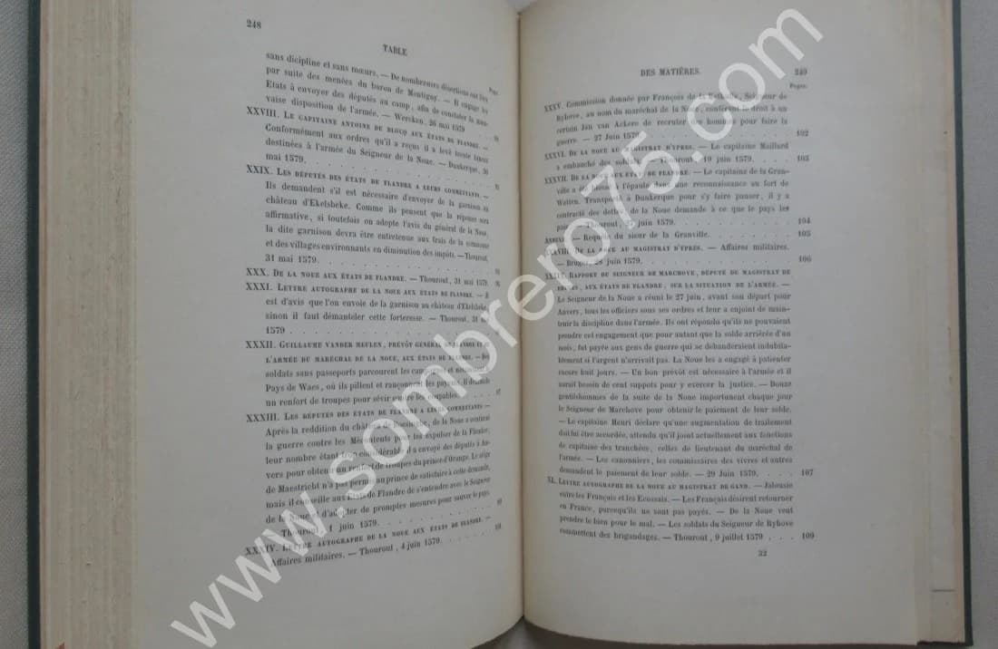 Correspondance de François de la Noue. Ph KERVYN DE VOLKAERSBEKE - Image 7