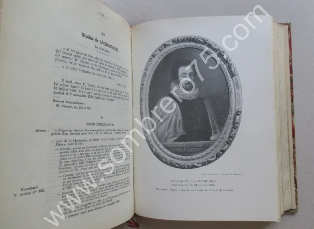 Les Conseillers du Parlement de Normandie au seizième Siècle. 1499-1594. H de FRONDEVILLE - Image 5