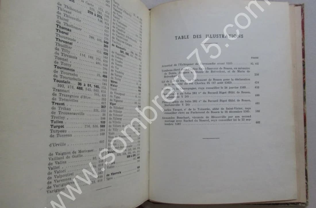 Les Conseillers du Parlement de Normandie au seizième Siècle. 1499-1594. H de FRONDEVILLE - Image 7