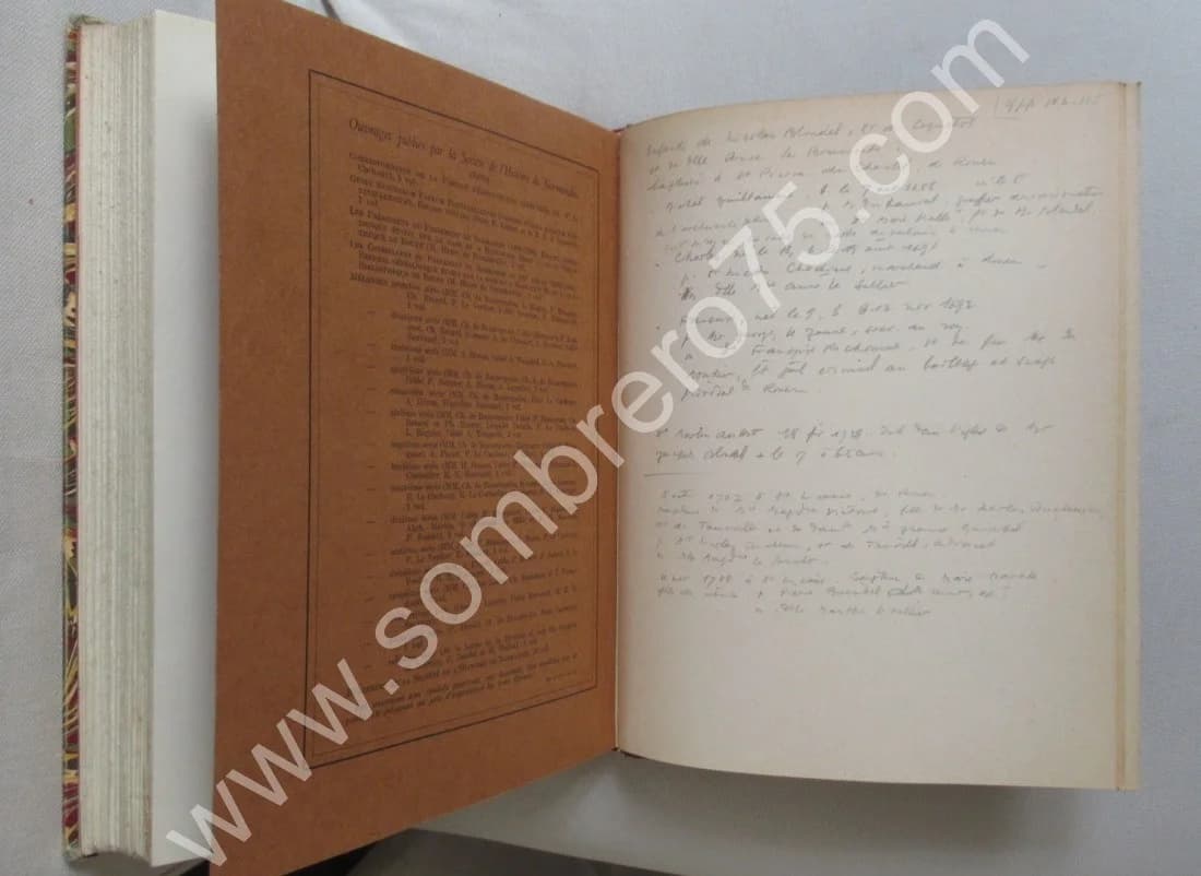 Les Conseillers du Parlement de Normandie sous Henri IV et Louis XIII 1594-1640. de Frondeville - Image 8