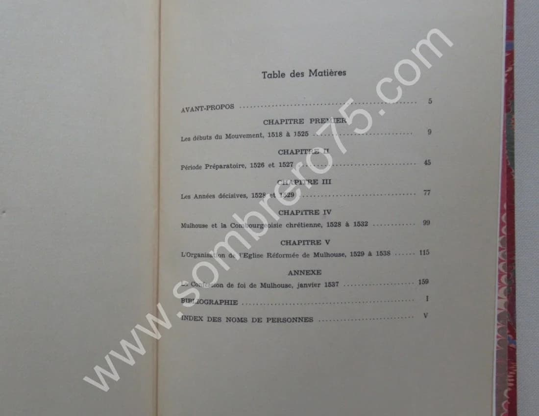 La Réforme à Mulhouse 1518-1538 - Image 6