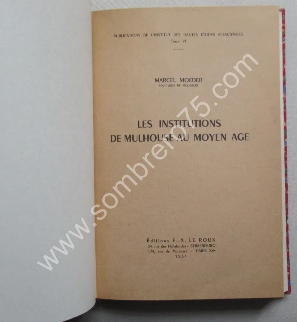 Les Institutions de Mulhouse au Moyen Âge - Image 3