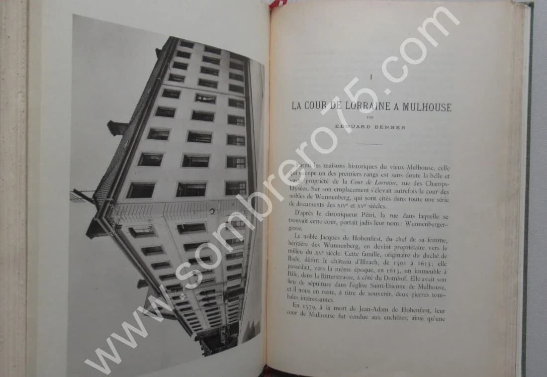Bulletin Historique du Musée de Mulhouse 1897-1904 et 1906 - Image 12
