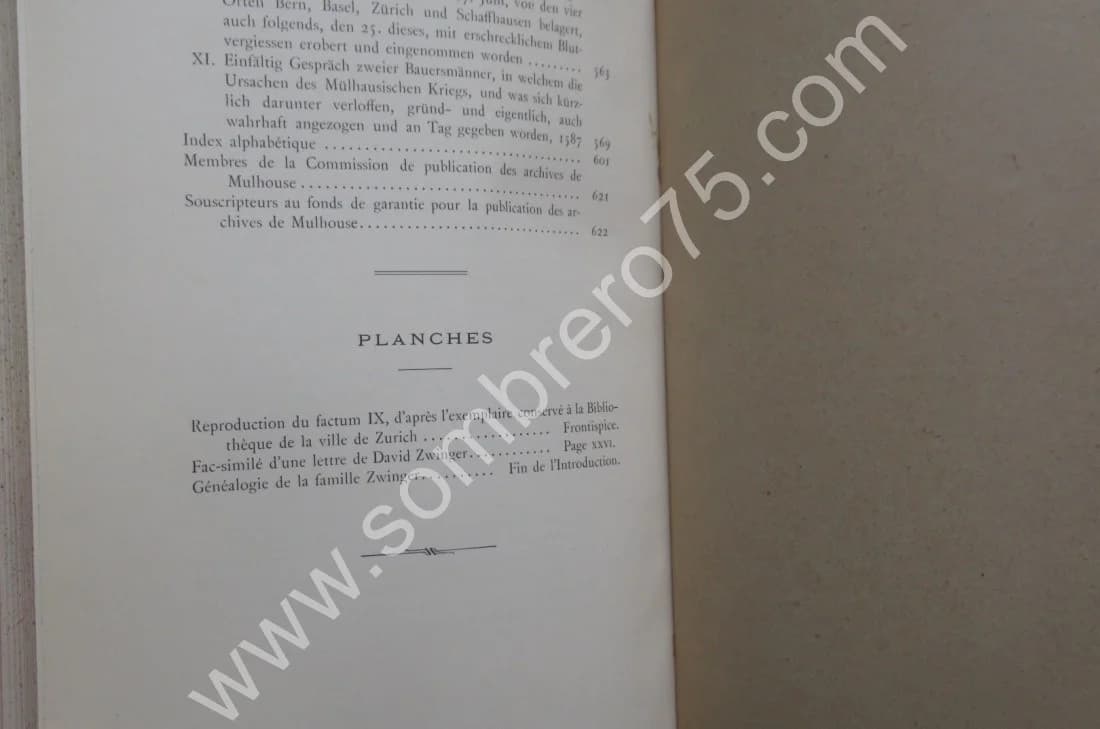 Le Vieux Mulhouse. Documents d'Archives publiés par les soins d'une commission d'études historiques 5 Tomes - Image 14