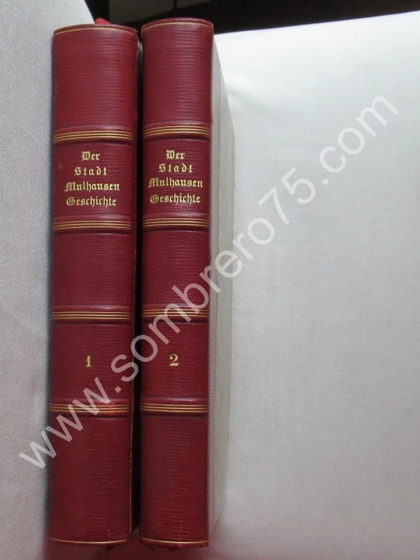 Der Stadt Mülhausen Geschichte bis zum Jahr 1816 et 1817 - 2 Tomes