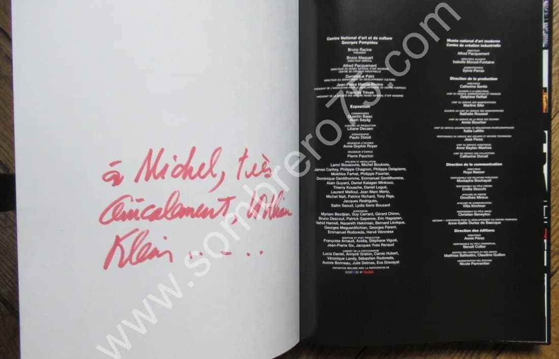 William Klein - Retrospective exhibition. 2005 Centre Pompidou. ENVOI - Image 3