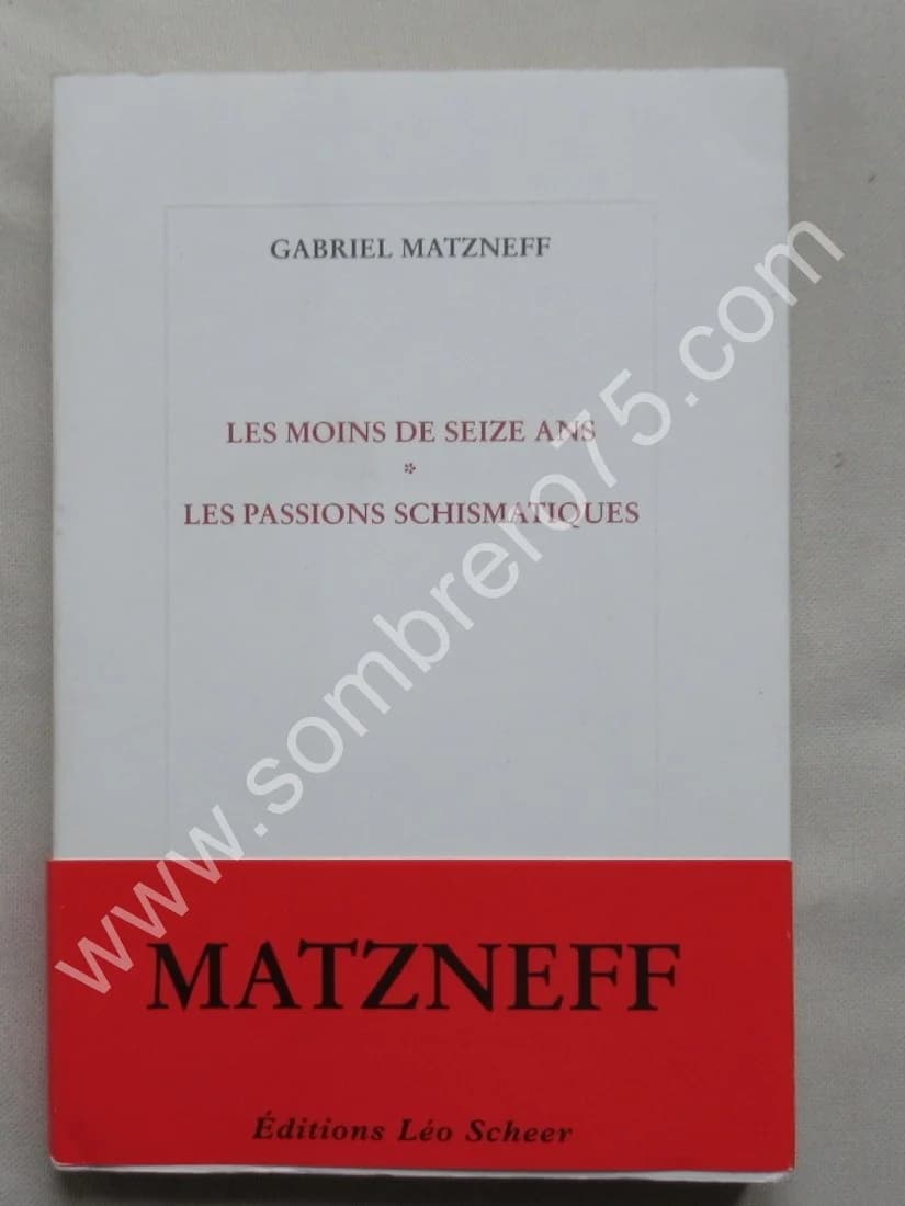 Les moins de Seize ans - les Passions Schismatiques - Image 2