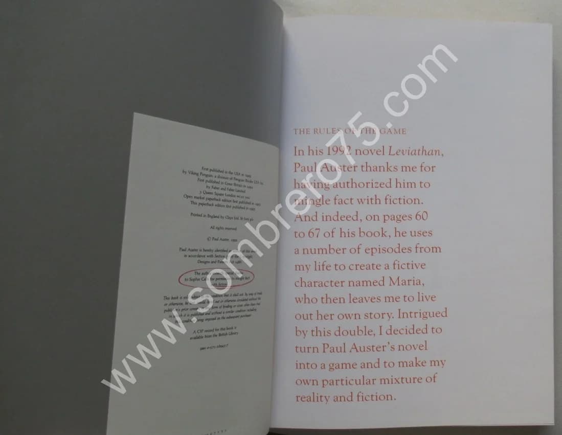 Double Game. Sophie CALLE - Image 2