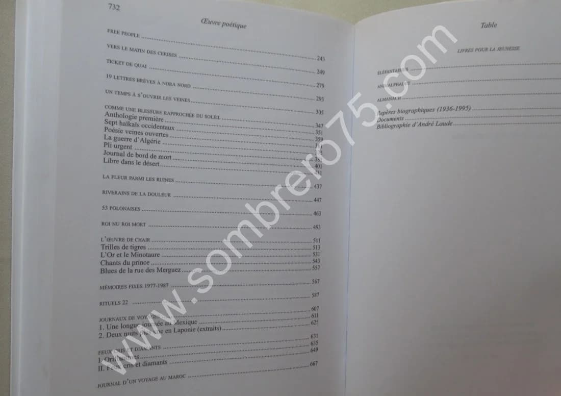 Oeuvre Poétique. André LAUDE - Image 7