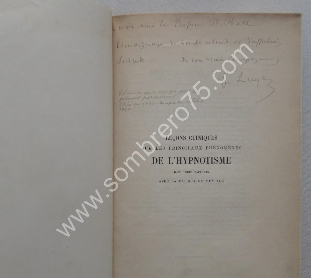 Leçons Cliniques sur les principaux Phénomènes de l'Hypnotisme - Image 3