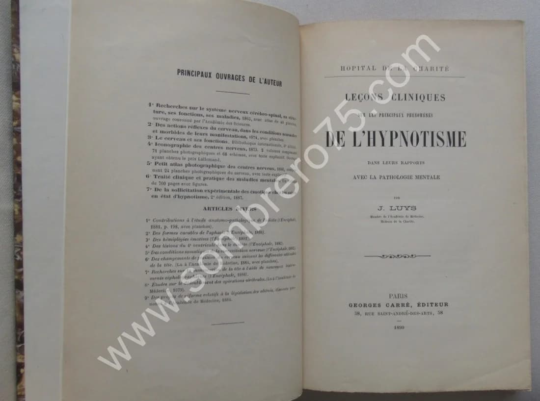 Leçons Cliniques sur les principaux Phénomènes de l'Hypnotisme - Image 4