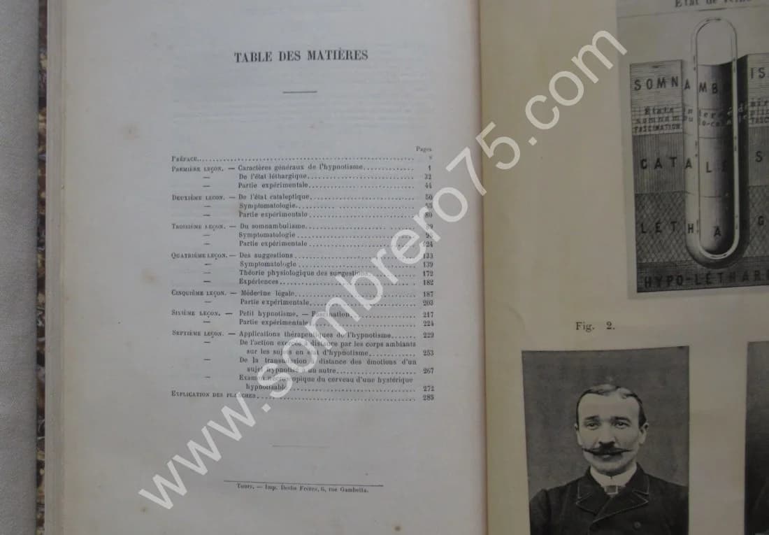 Leçons Cliniques sur les principaux Phénomènes de l'Hypnotisme - Image 5