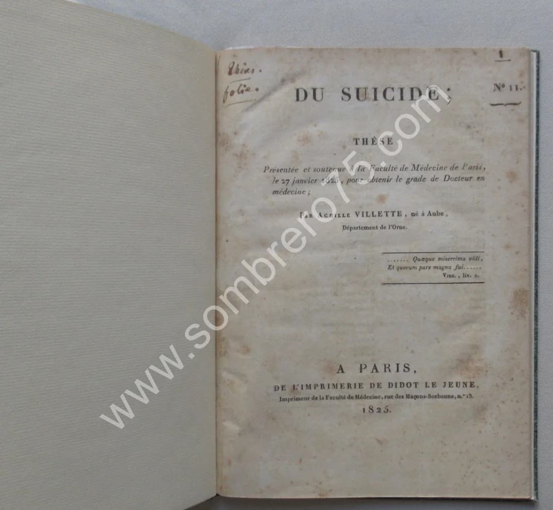 Thèse: du suicide - Image 5