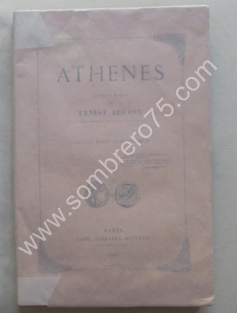 ATHENES. 1862. Voyage dans le Péloponèse