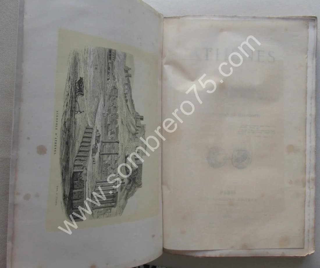 ATHENES. 1862. Voyage dans le Péloponèse - Image 4