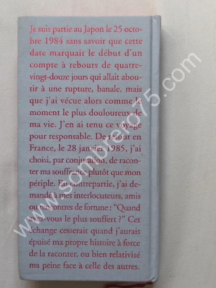 Douleur exquise. Sophie CALLE