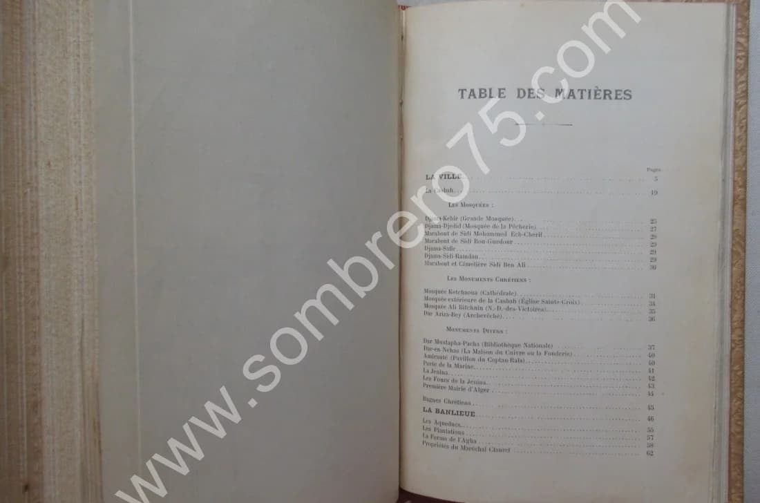 Feuillets d'El Djezair 2 Tomes. Vieil ALGER et Nouvel Alger - Image 11