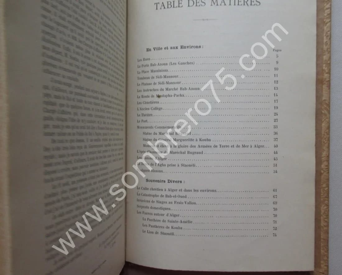 Feuillets d'El Djezair 2 Tomes. Vieil ALGER et Nouvel Alger - Image 12