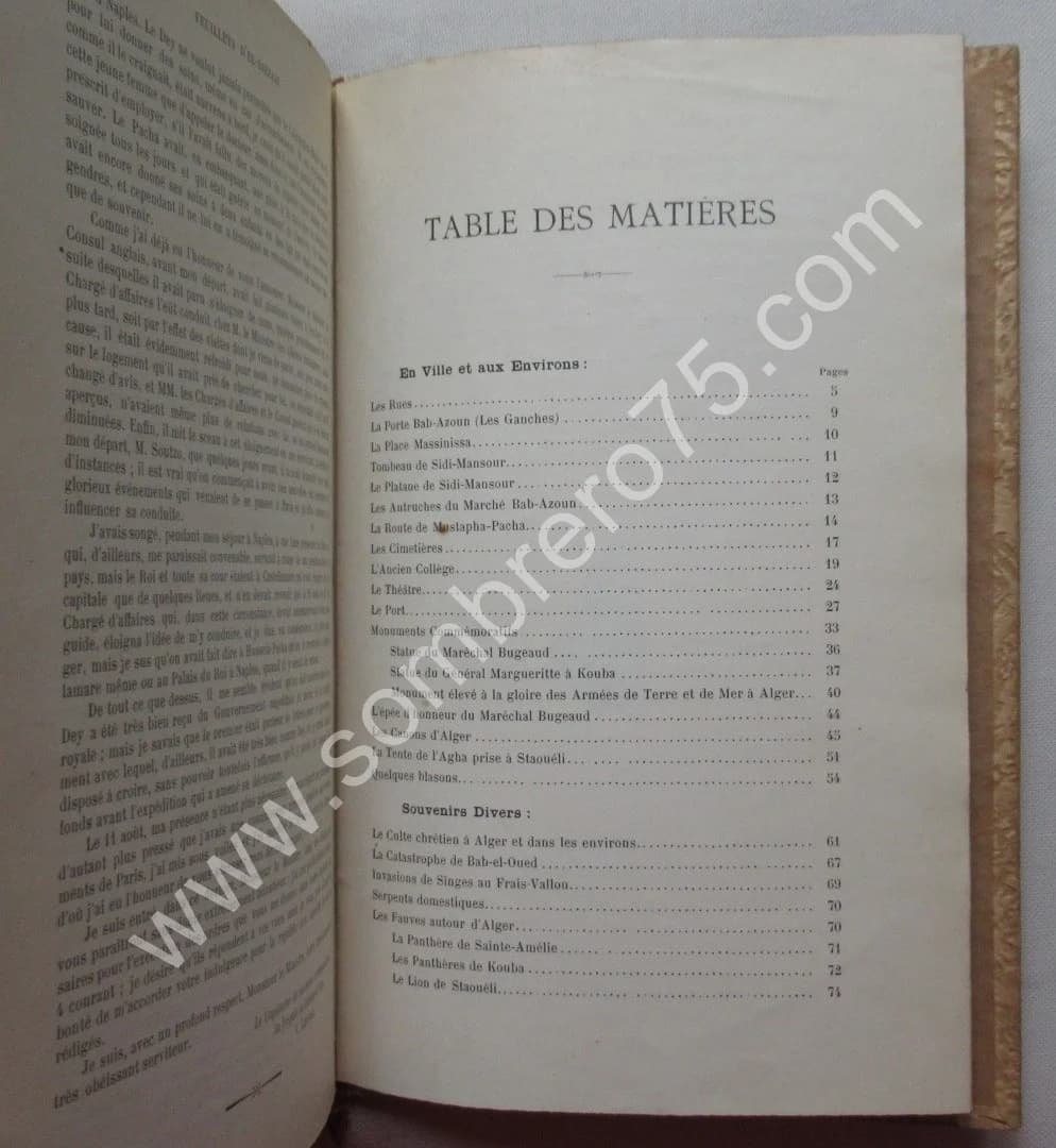 Feuillets d'El Djezair 2 Tomes. Vieil ALGER et Nouvel Alger - Image 13