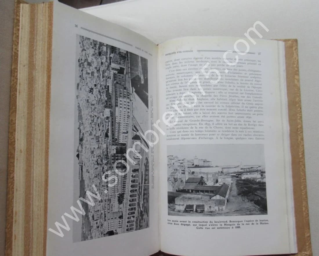 Feuillets d'El Djezair 2 Tomes. Vieil ALGER et Nouvel Alger - Image 19