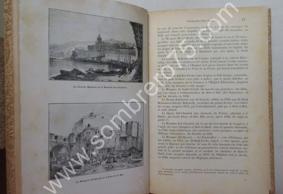 Feuillets d'El Djezair 2 Tomes. Vieil ALGER et Nouvel Alger - Image 5