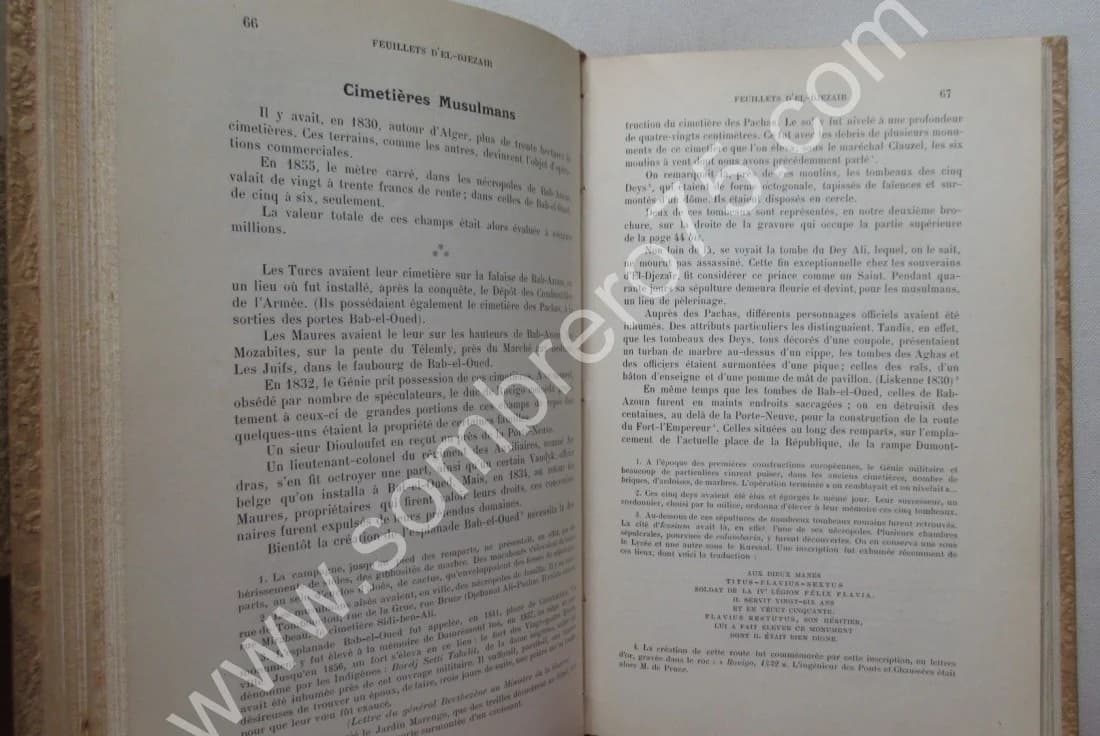 Feuillets d'El Djezair 2 Tomes. Vieil ALGER et Nouvel Alger - Image 6