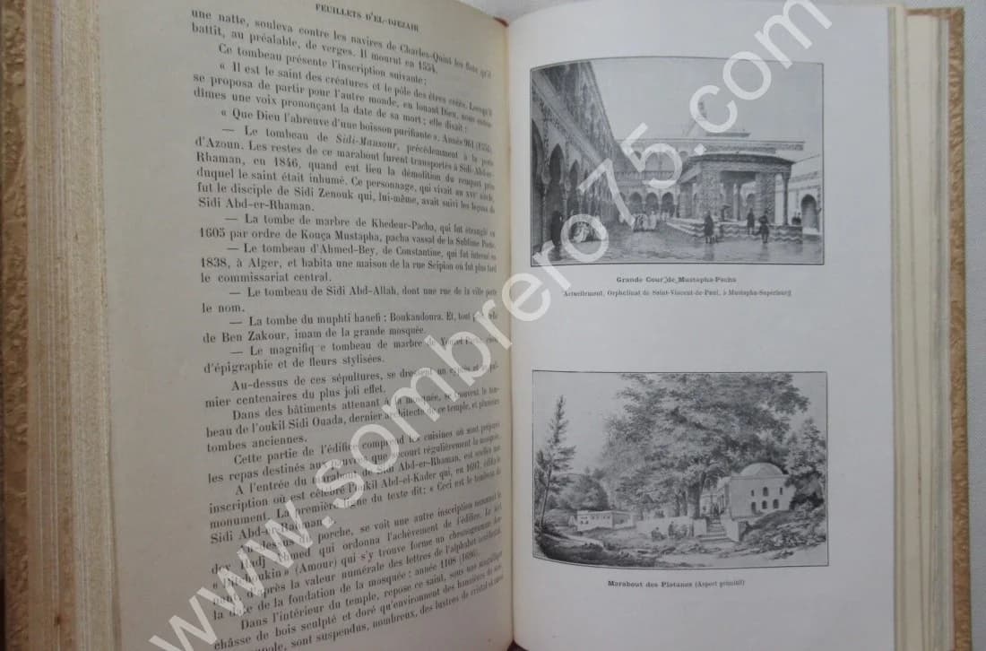 Feuillets d'El Djezair 2 Tomes. Vieil ALGER et Nouvel Alger - Image 9