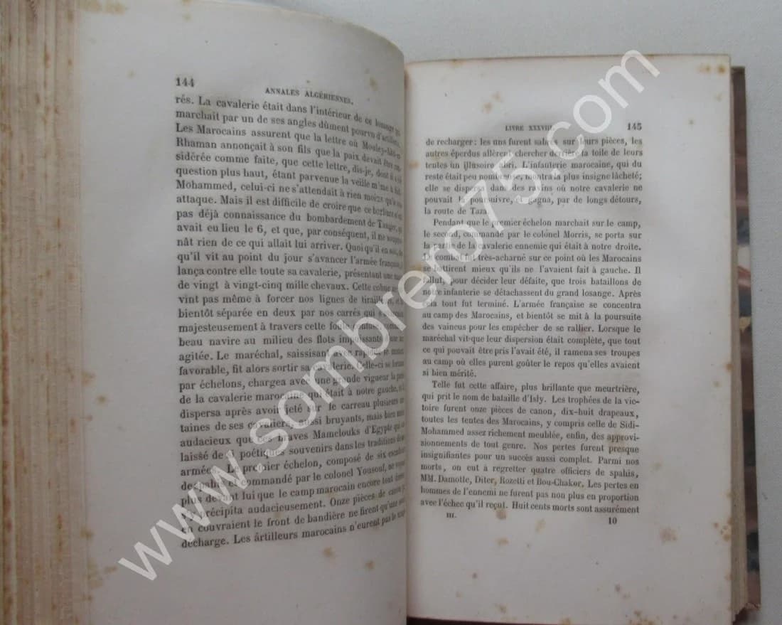 PELLISSIER DE REYNAUD. Annales Algériennes- 3 Tomes - Image 13