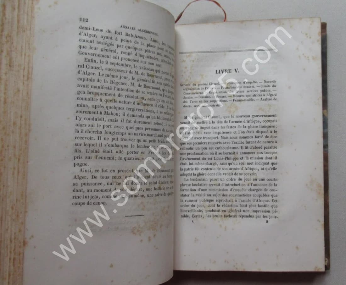 PELLISSIER DE REYNAUD. Annales Algériennes- 3 Tomes - Image 14