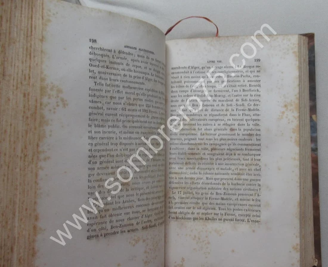 PELLISSIER DE REYNAUD. Annales Algériennes- 3 Tomes - Image 15