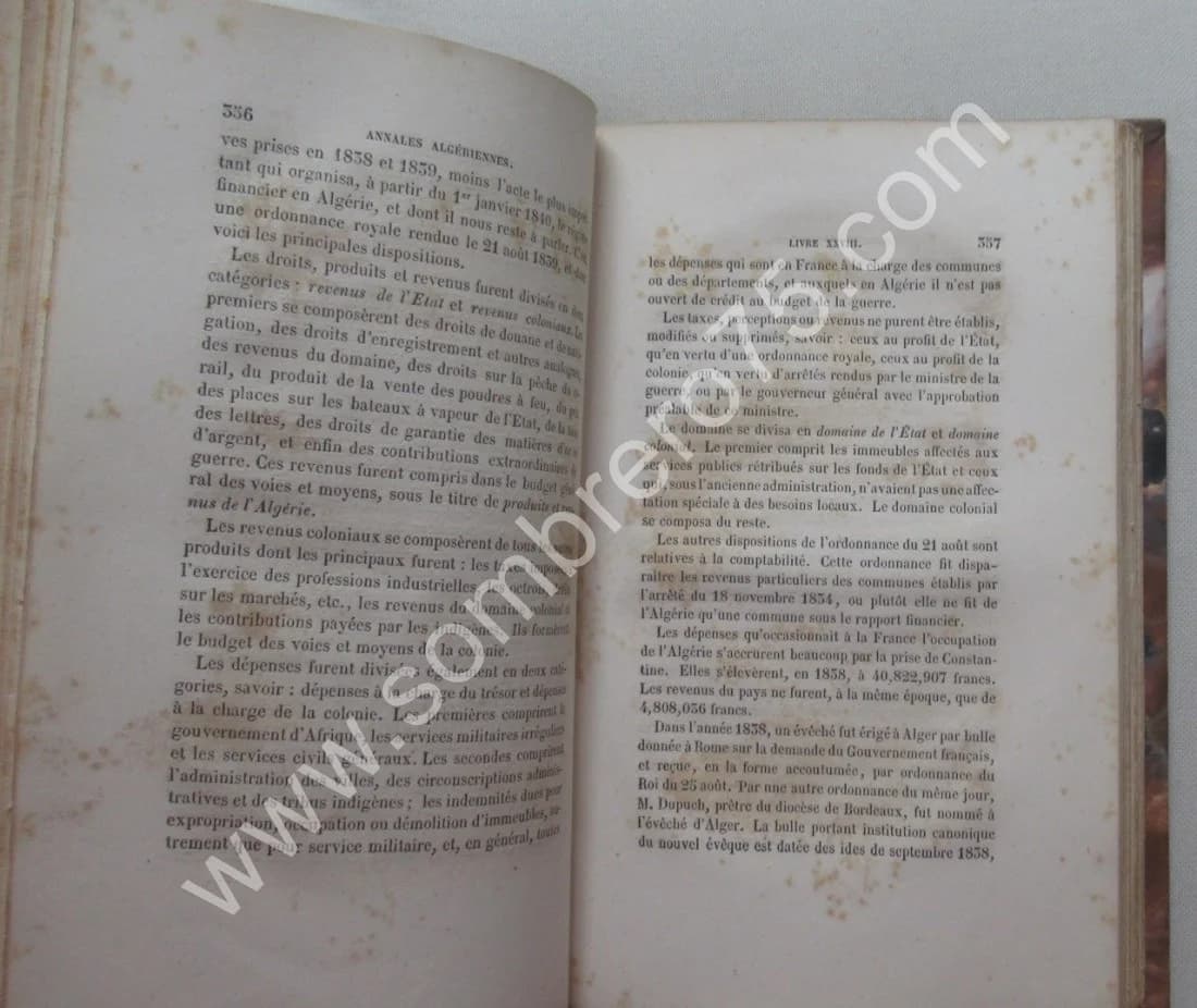 PELLISSIER DE REYNAUD. Annales Algériennes- 3 Tomes - Image 9