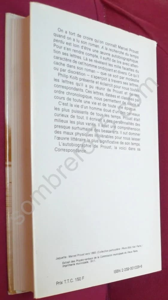 Correspondance de 1910 et 1911 - Tome 10. Philip Kolb - Image 3