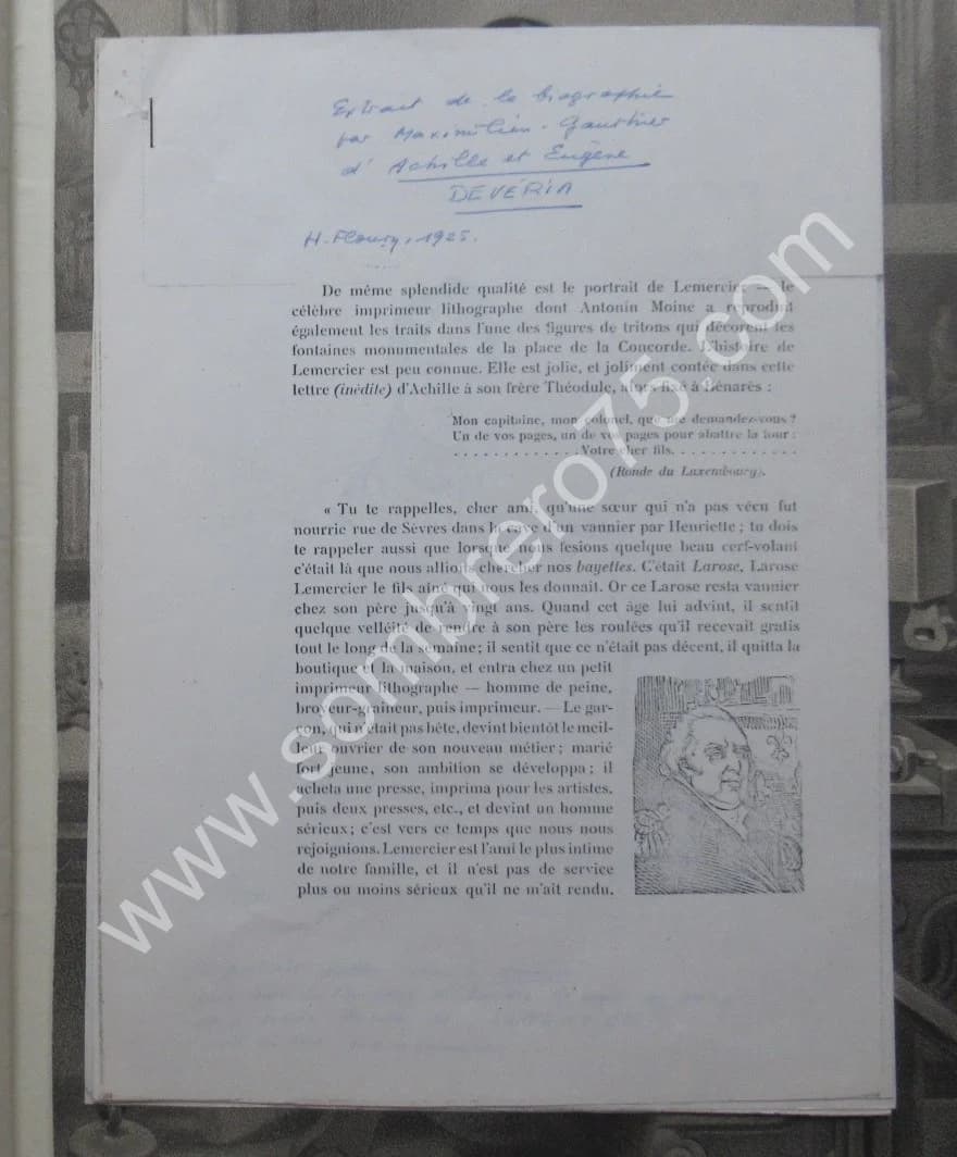 La Lithographie Française de 1796 à 1896 - Image 19