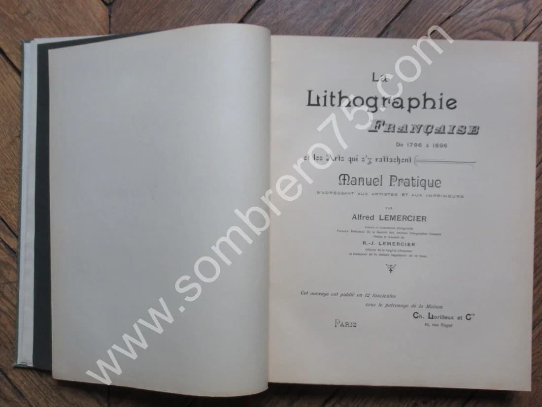 La Lithographie Française de 1796 à 1896 - Image 4