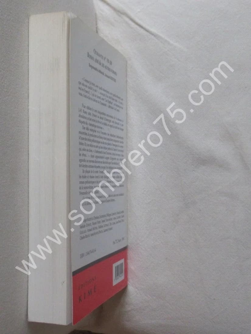 Revue OTRANTE 19-20 2006. Rosny AINE et les autres formes - Image 6