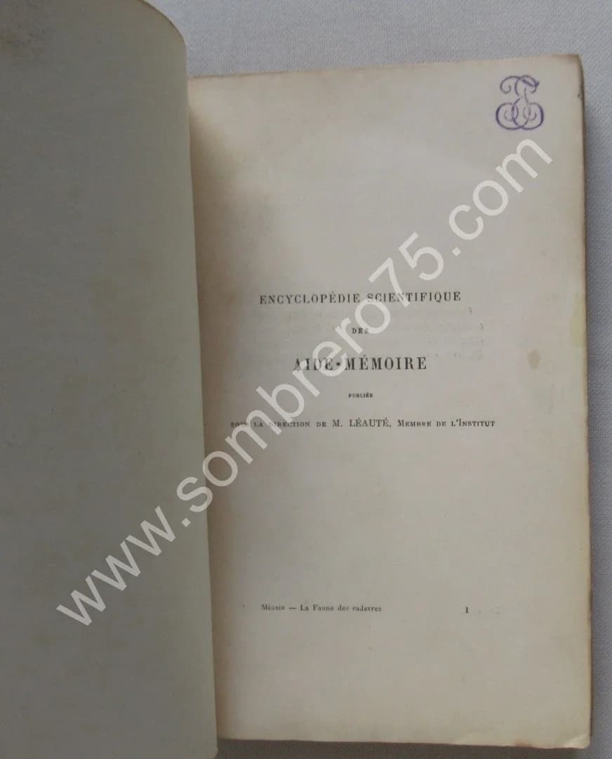 La Faune des Cadavres 1894 - Image 3