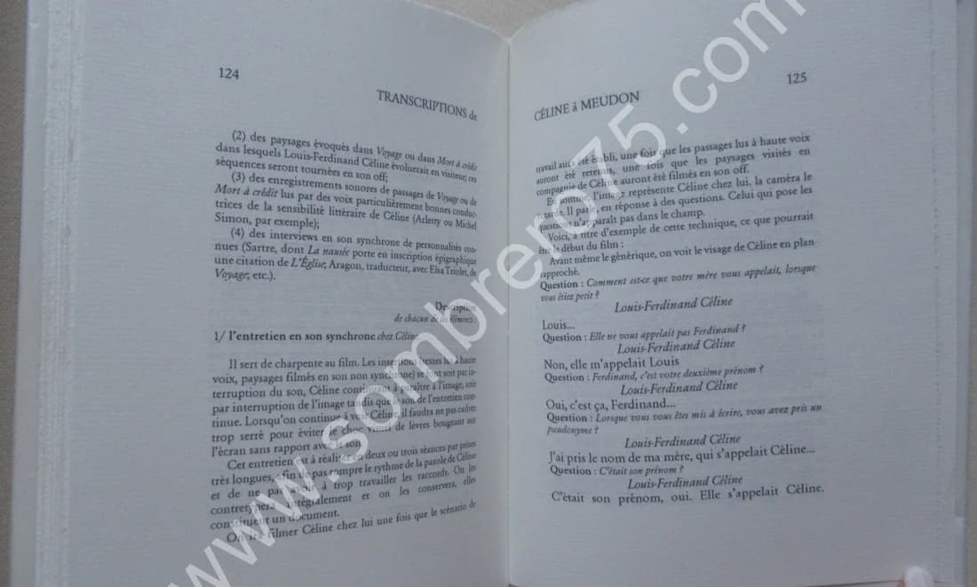 Céline à Meudon. Transcription des entretiens suivies de Bagatelles pour un toubib - Image 6