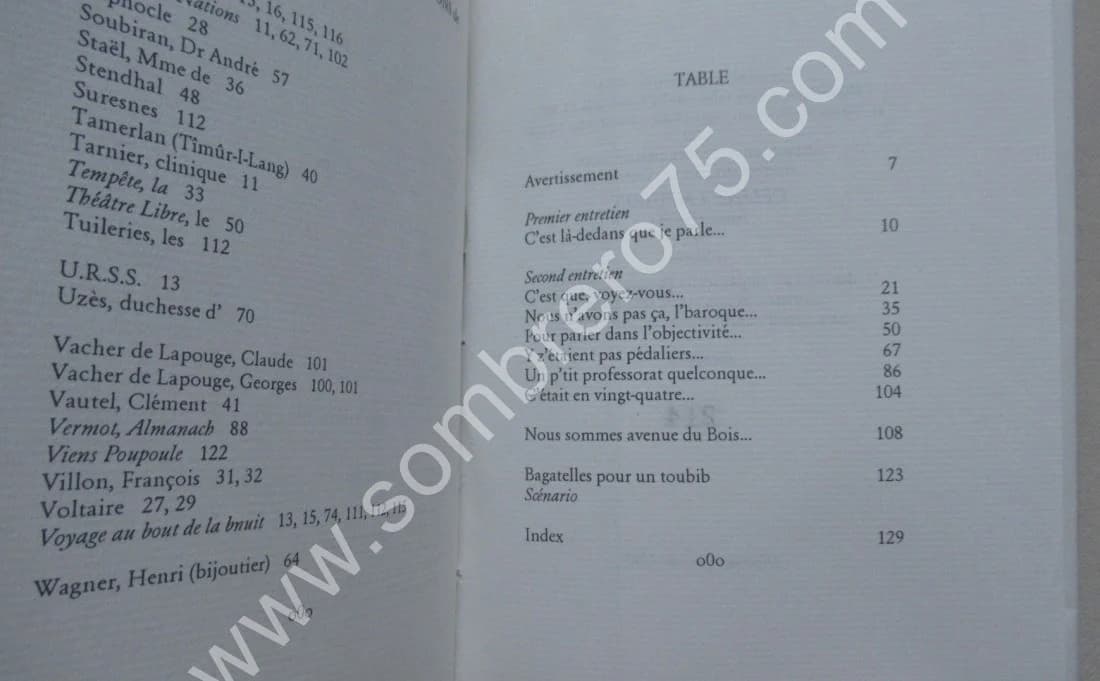 Céline à Meudon. Transcription des entretiens suivies de Bagatelles pour un toubib - Image 7