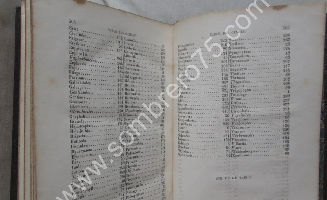 Dr D.A. GODRON. Flore de Lorraine- 3 Tomes - Image 7