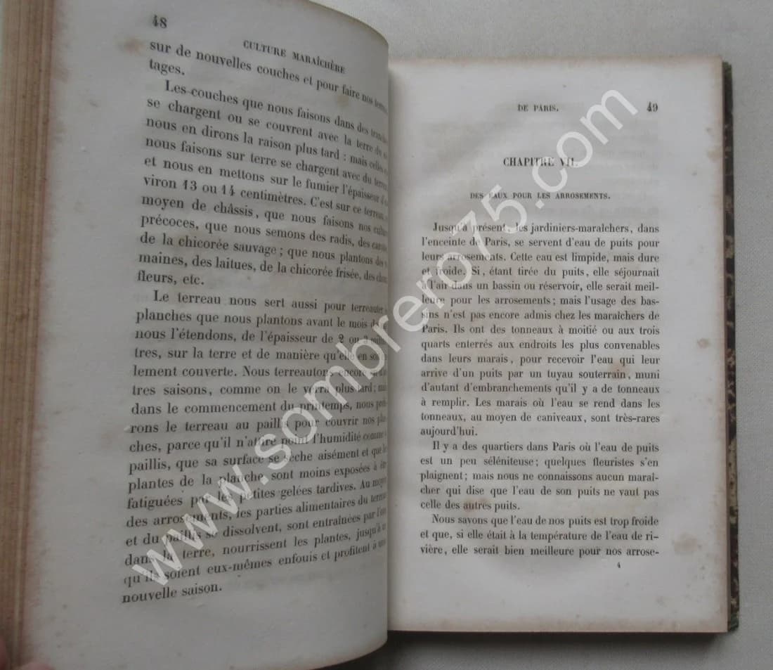 J. G. MOREAUet J.. Manuel Pratique de la Culture Maraichère de Paris - Image 5